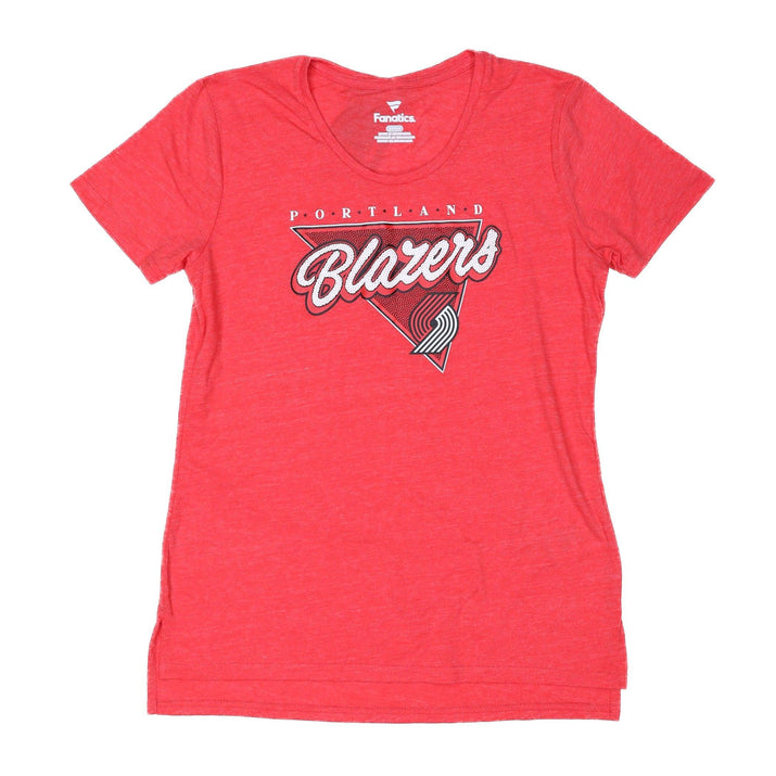 Women's Rounded Collar Buy Back Red T-shirt