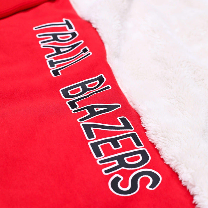 Women's Shuffle It Sherpa Red & White Full Zip Jacket
