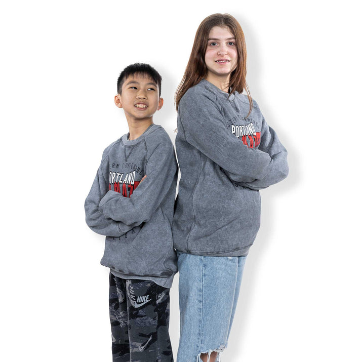 Youth The Storm Gray Fleece