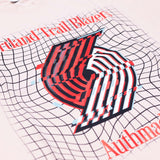 Authmade Warp Glitch Grid T-shirt