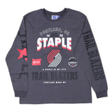 Staple x Trail Blazers Long Sleeve Tee