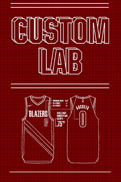 drawing of jerseys for custom lab