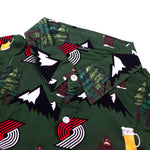 Douglas Fur Green Button Up Shirt - Rip City Clothing