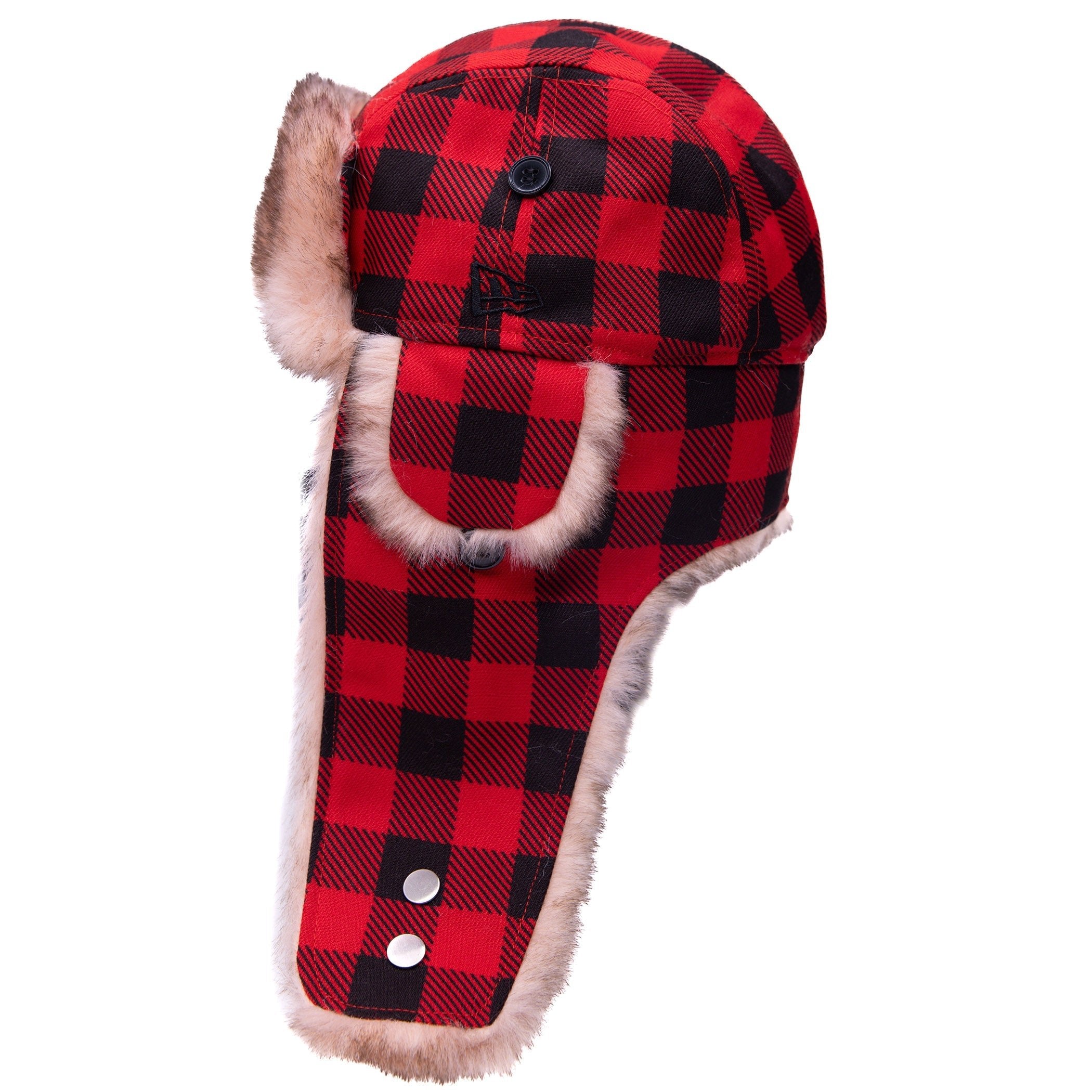 New Era Furprint Trapper Knit Hat - OSFM - 