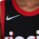 Nike Lillard Trail Blazers Authentic Diamond City Edition Mixtape Jersey 2021-22 Season