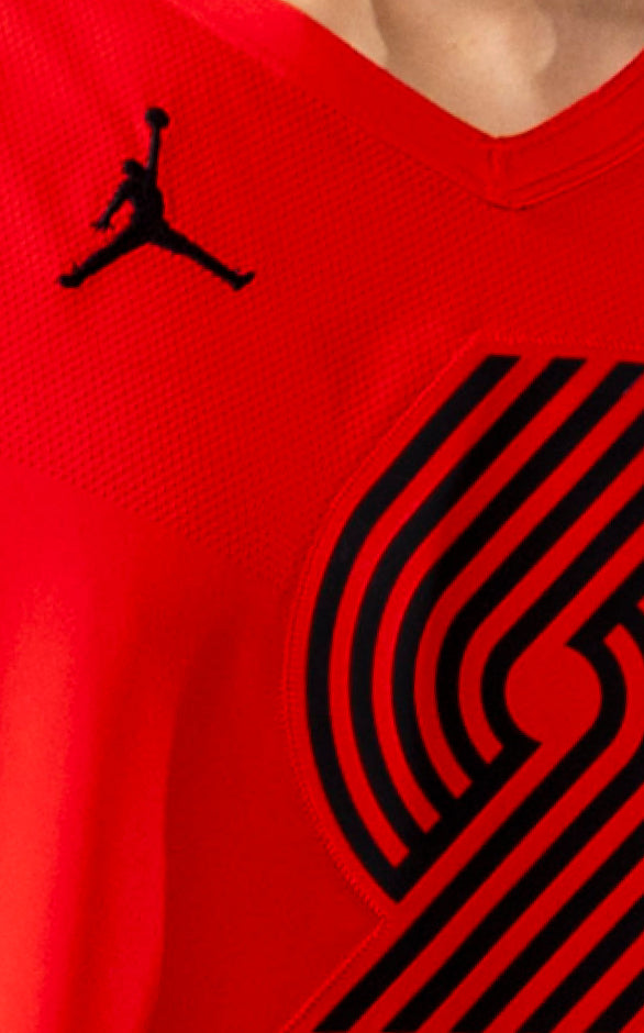 Nike Avdija Statement Red Swingman Jersey - Portland Trail Blazers