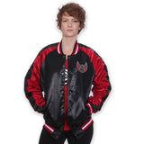 Portland Blazers Mitchell & Ness Block Satin Jacket - S - 