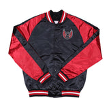 Portland Blazers Mitchell & Ness Block Satin Jacket - S - 