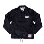 Portland Blazers Mitchell & Ness Doodle Coaches Black Jacket - Rip City Clothing