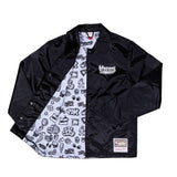 Portland Blazers Mitchell & Ness Doodle Coaches Black Jacket
