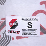 Portland Blazers Mitchell & Ness Jumbotron Sublimated T - Shirt - S - 