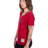 Portland Blazers Mitchell & Ness Portland Trail Blazers Women's Slouchy Tee - Rip City Clothing