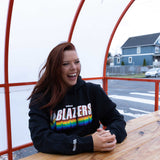 Portland Blazers Mitchell & Ness Retro Pride Hoodie - S - 