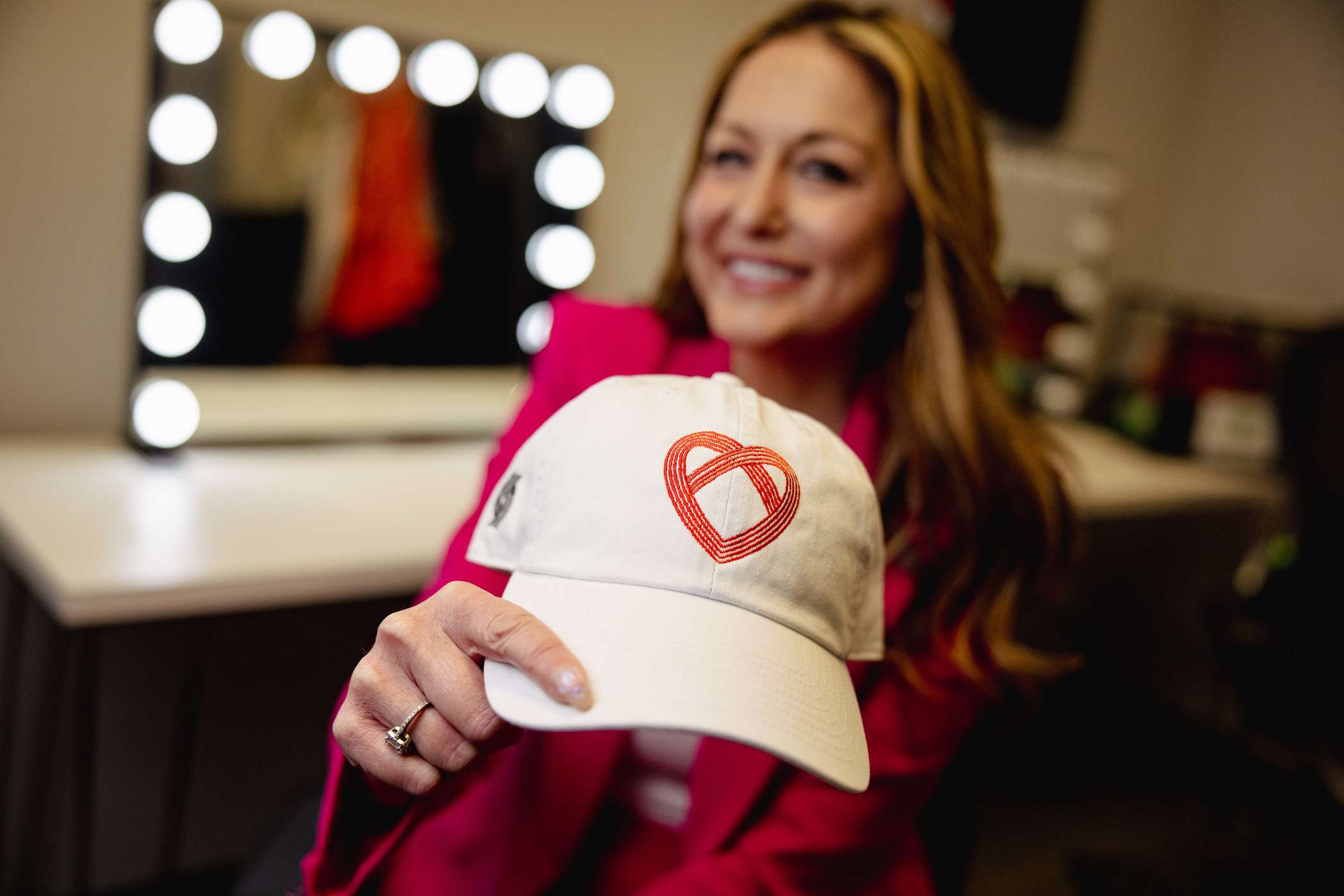 Portland Trail Blazers 47 Brand Brooke Hearts Your Heart Hat - OSFM - 