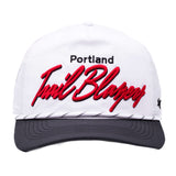 Portland Trail Blazers 47 Brand White Nylon Chamberlain Snapback