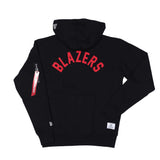 Portland Trail Blazers Alpha Industries X New Era Pinwheel Hoodie - Rip City Clothing