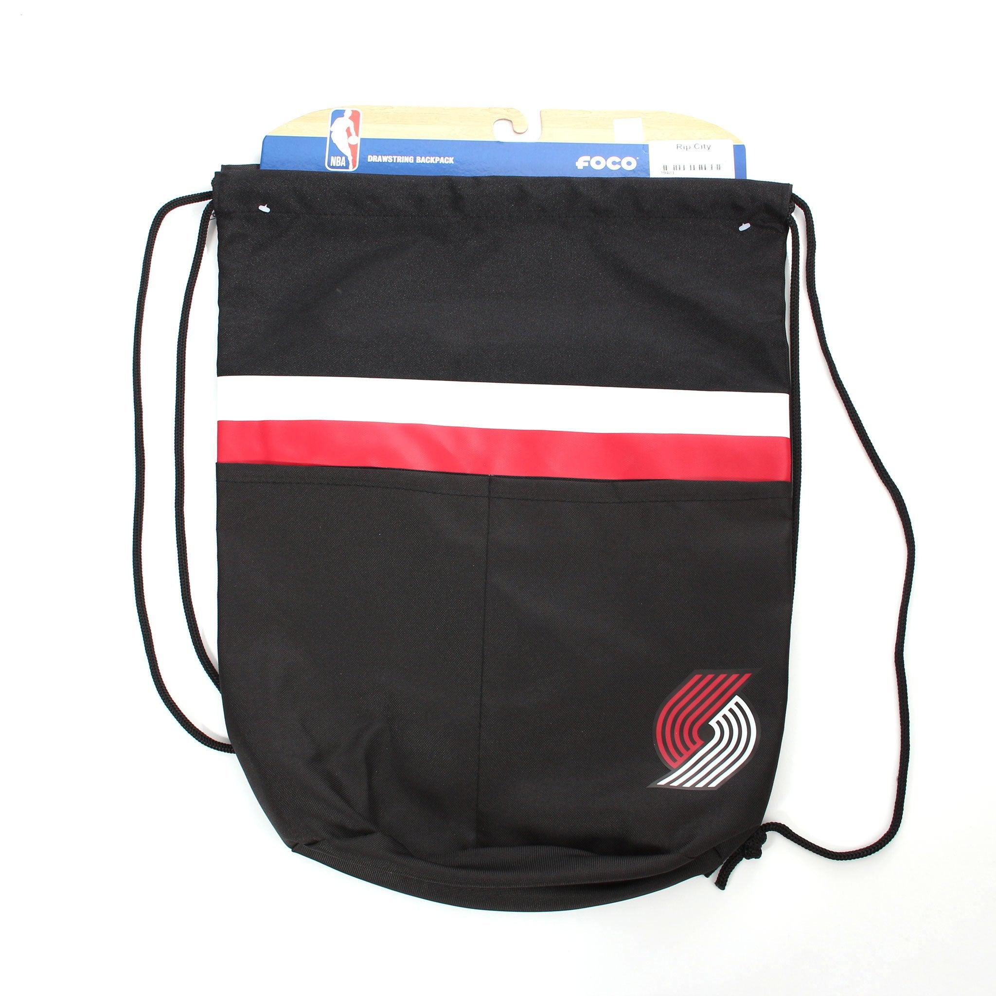 Portland Trail Blazers Barrel Drawstring Cinch - Rip City Clothing