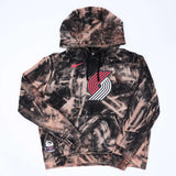 Portland Trail Blazers Bleached By Josh Upcycled Sweatshirt - Rip City Clothing