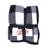 Portland Trail Blazers Buffalo Check Plaid City Edition Frosty Fleece Blanket - Rip City Clothing