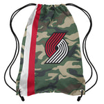 Portland Trail Blazers Camouflage Drawstring Cinch - Rip City Clothing