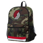 Portland Trail Blazers Camouflage Stripe Backpack - Rip City Clothing