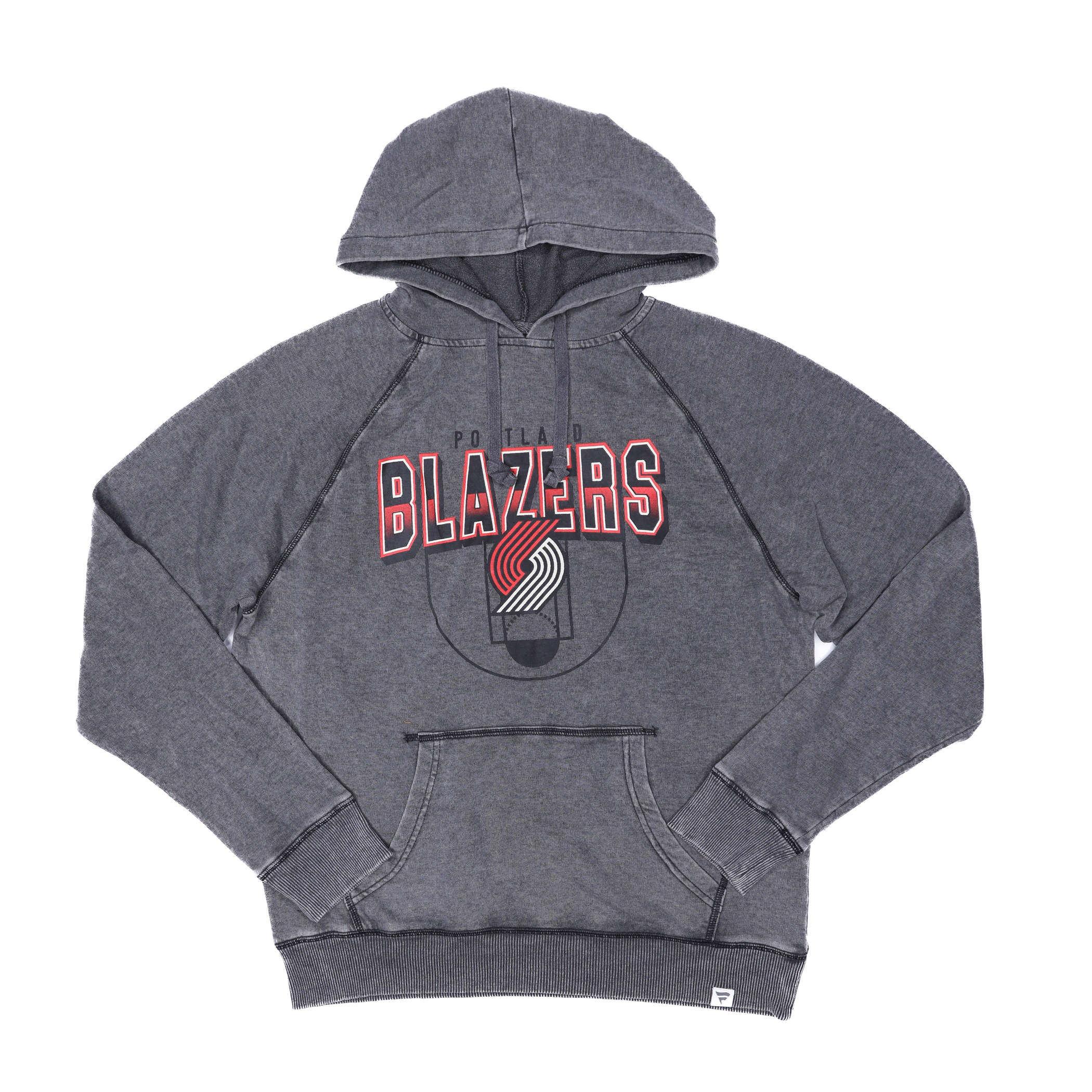 Portland Trail Blazers Classics Washed Hoodie - S - 