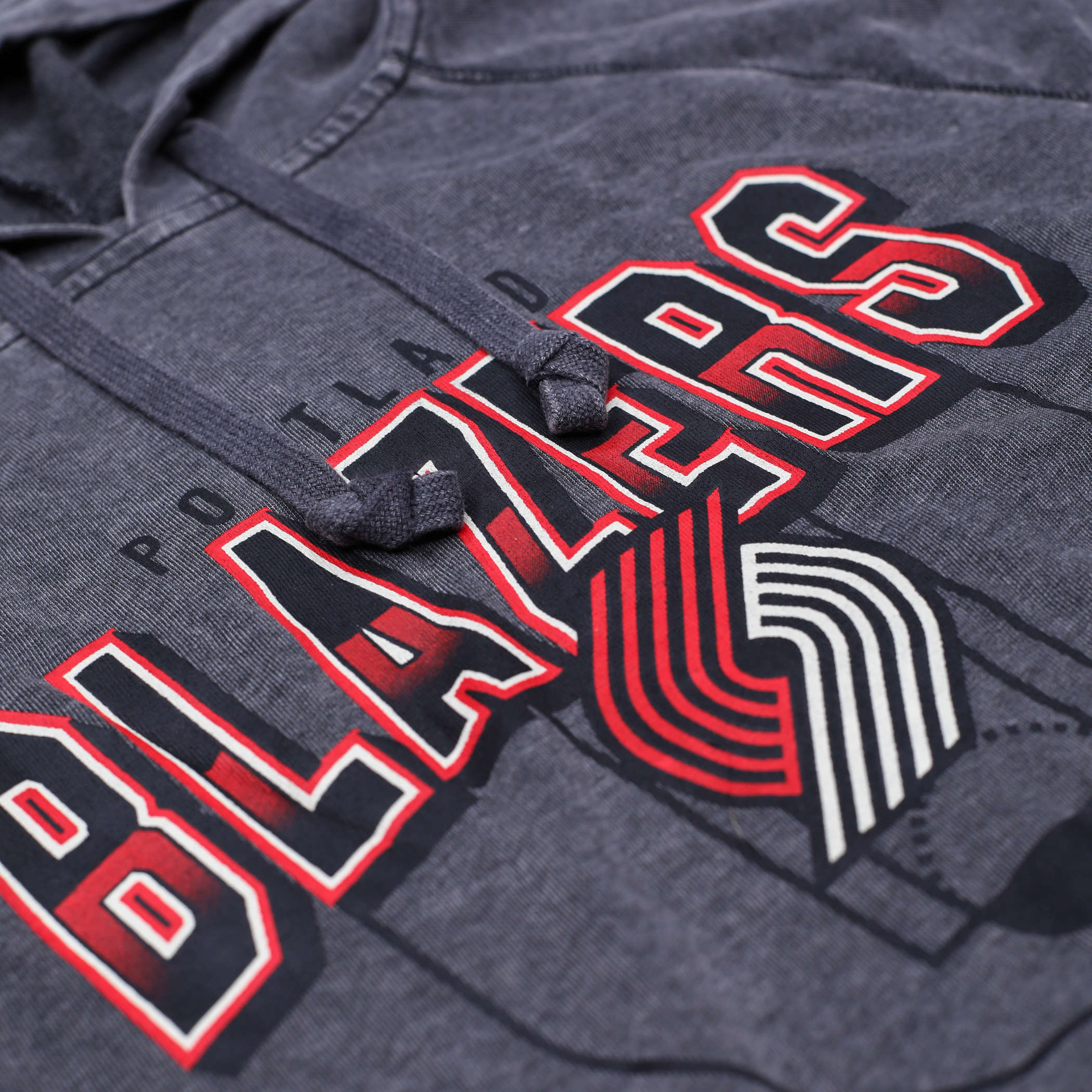 Portland Trail Blazers Classics Washed Hoodie - S - 