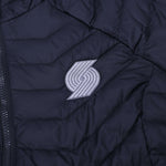 Portland Trail Blazers Columbia Black Women's Powder Lite Puffer Jacket - Rip City Clothing