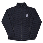 Portland Trail Blazers Columbia Black Women's Powder Lite Puffer Jacket - Rip City Clothing