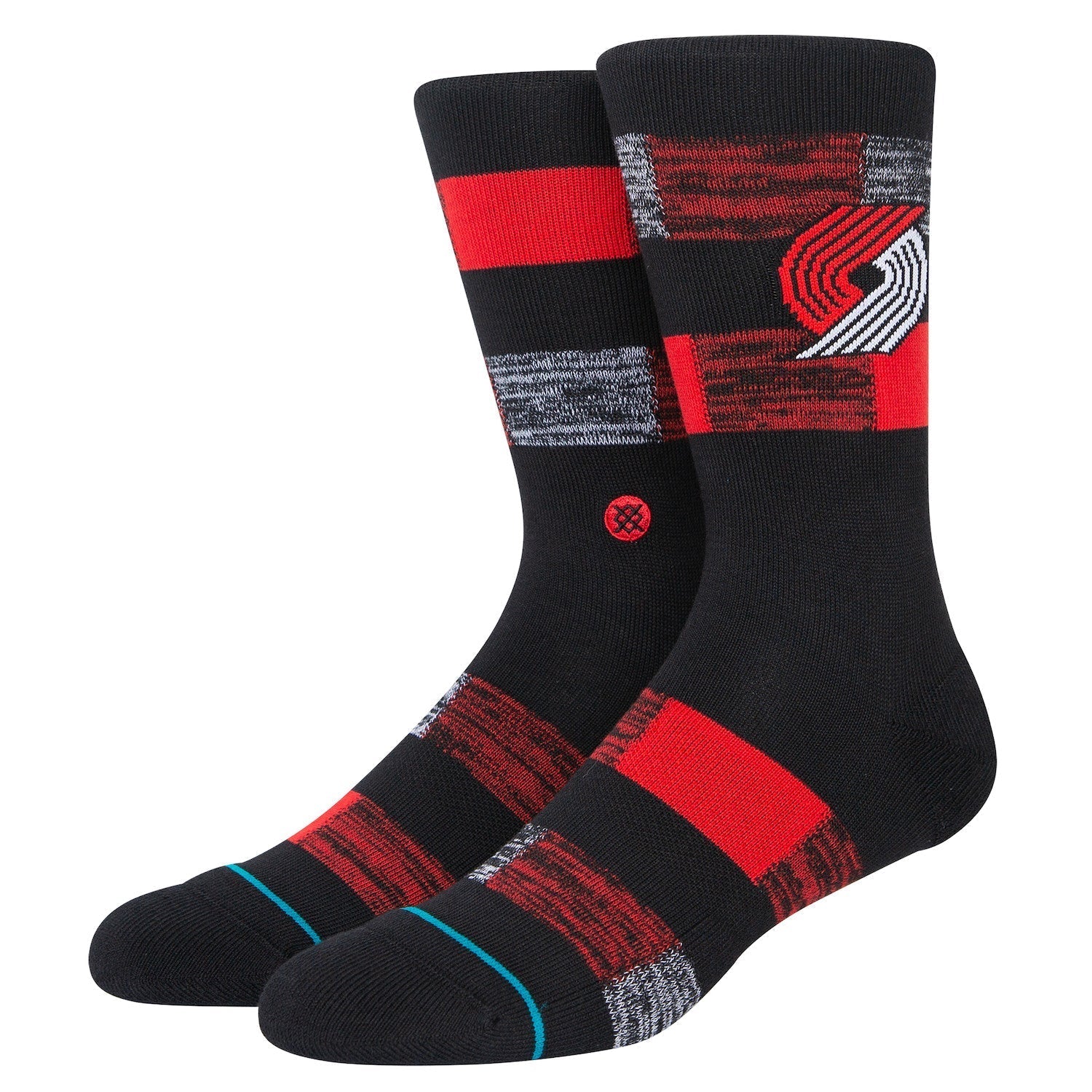 Portland Trail Blazers Cryptic Socks By Stance - 