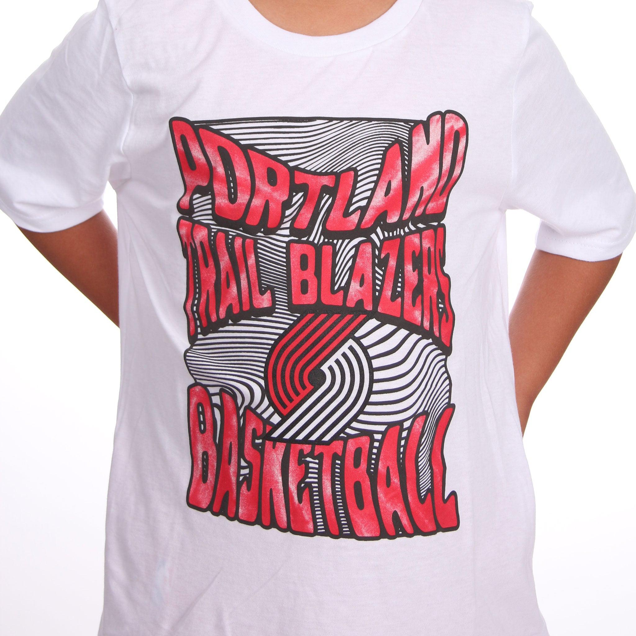 Portland Trail Blazers Del Mar Youth White T-Shirt