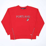 Portland Trail Blazers DKNY Bedazzled Women's Parker With Side Zips