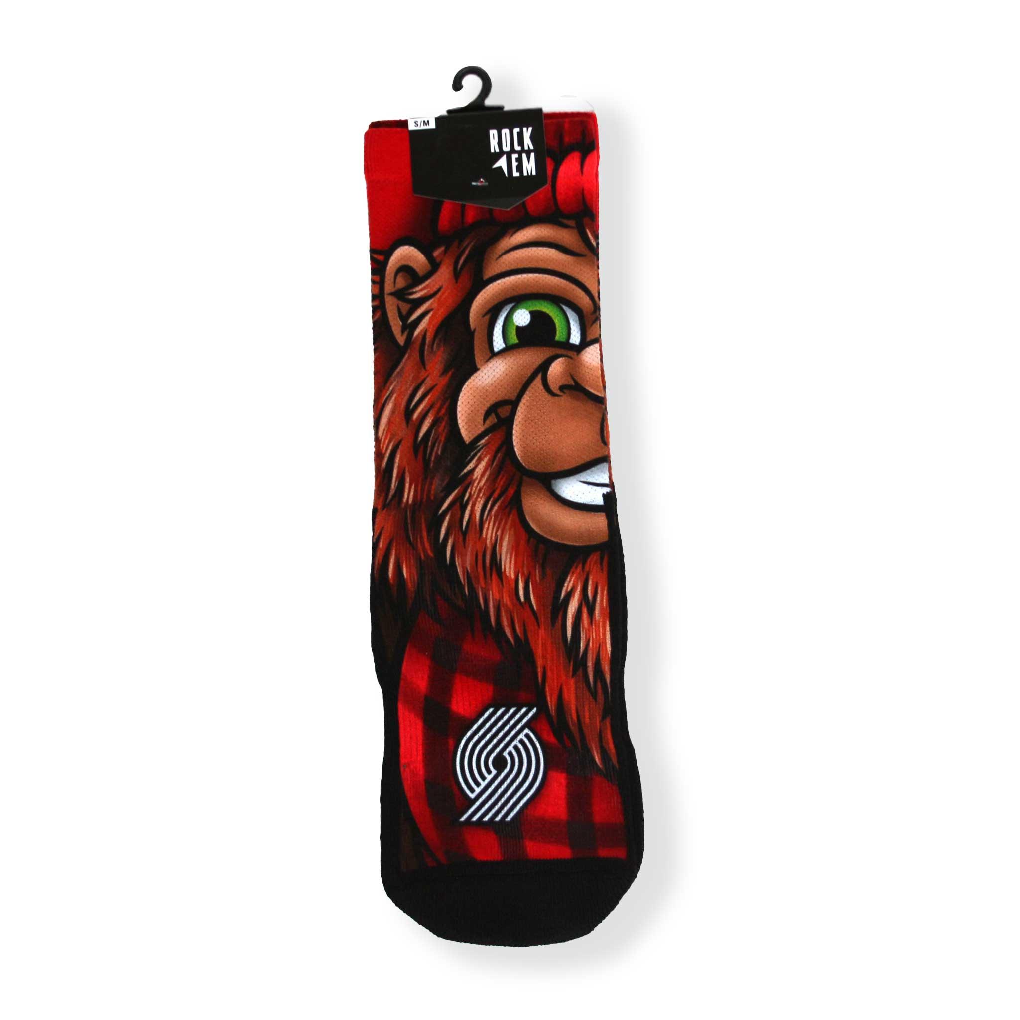 Portland Trail Blazers Douglas Fur Youth Socks - Rip City Clothing