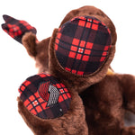 Portland Trail Blazers Flannel Moose Plush - Rip City Clothing