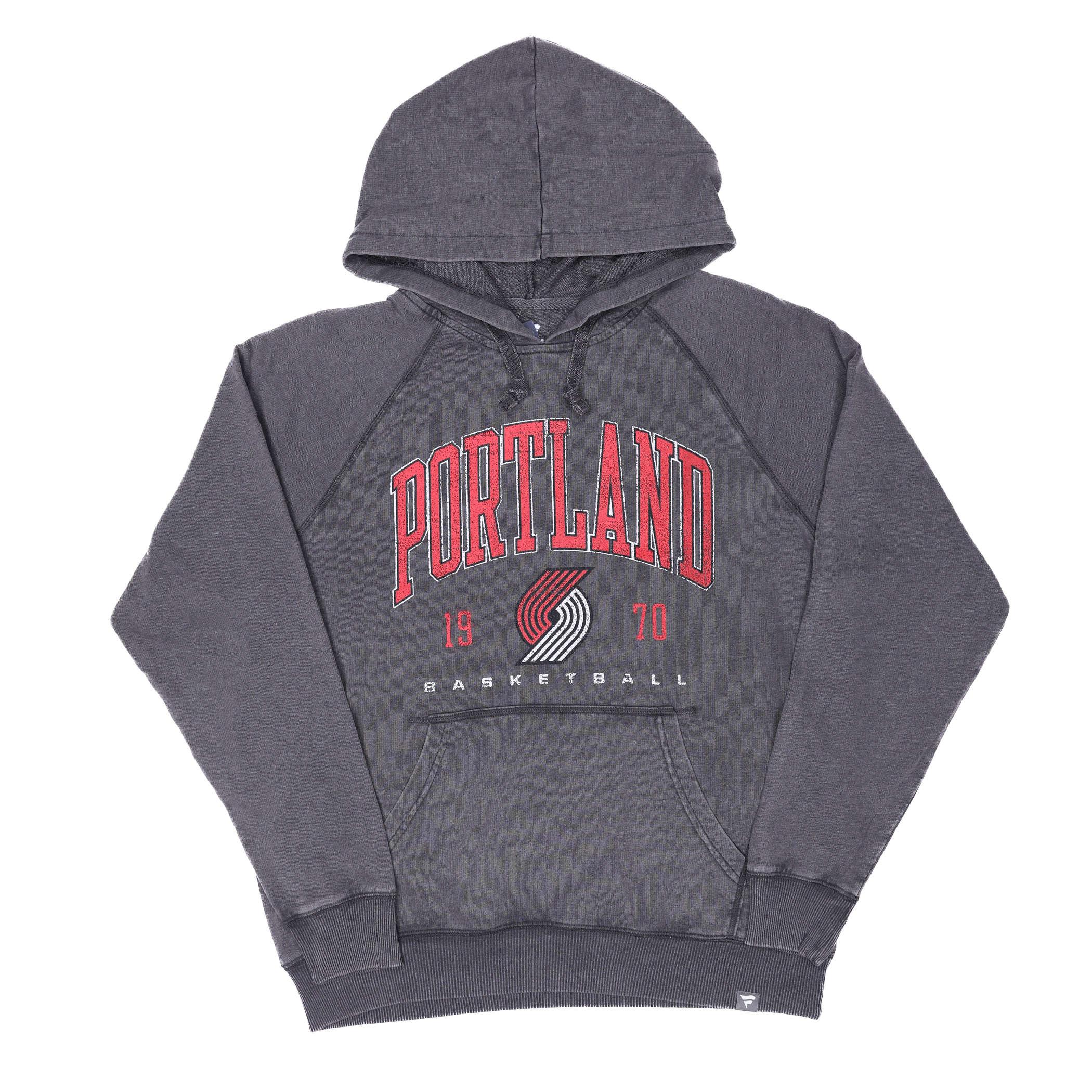 Portland Trail Blazers Foul Tro Soft Gray Hoodie - Rip City Clothing