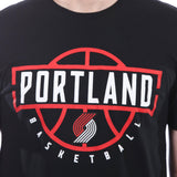 Portland Trail Blazers Give 'n Go Black T-shirt