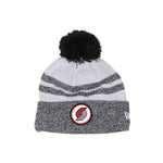 Portland Trail Blazers Gray Two Tone Patched Beanie Knit - Rip City Clothing