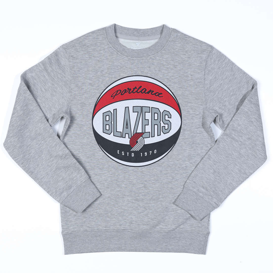 Portland Trail Blazers Hard Color Crewneck - S - 