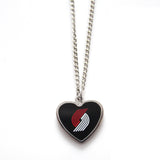 Portland Trail Blazers Heart Necklace - Rip City Clothing