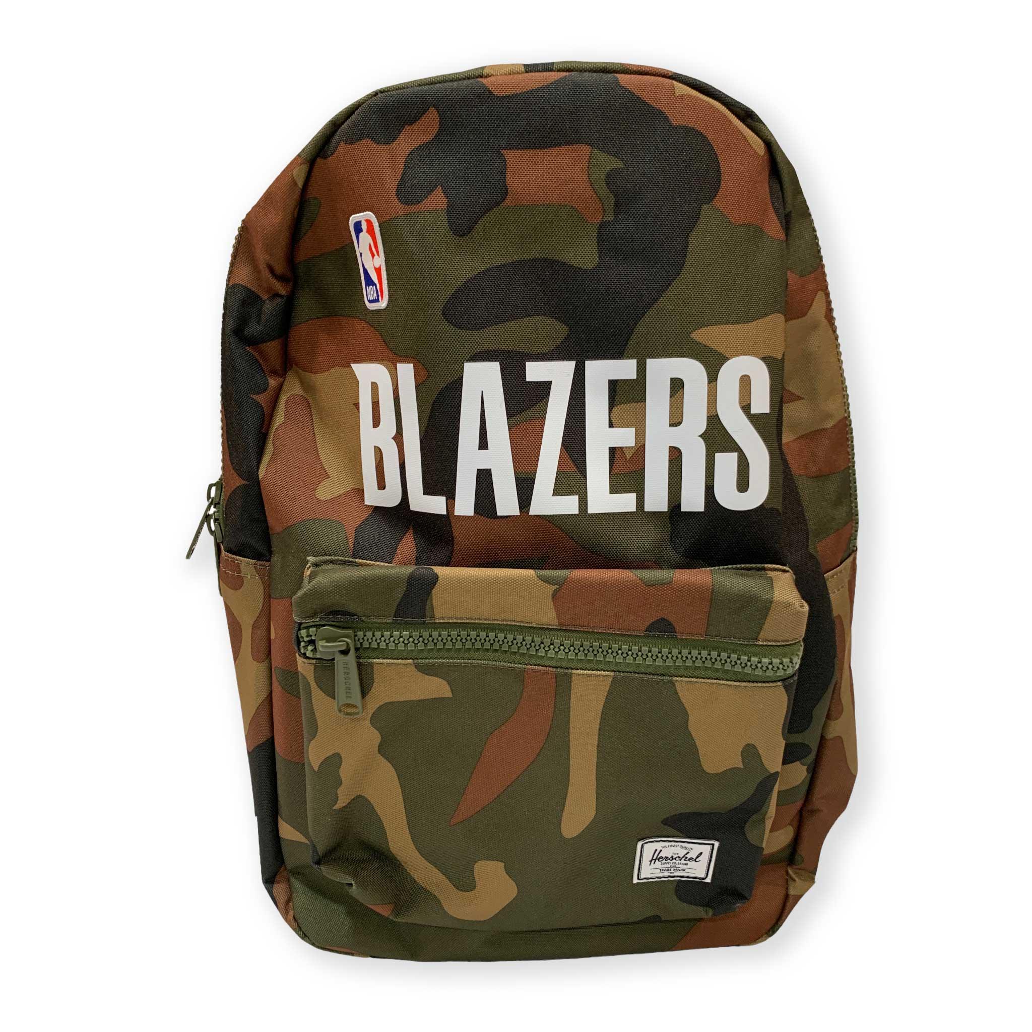 Portland Trail Blazers Herschel Camouflage Backpack - Rip City Clothing