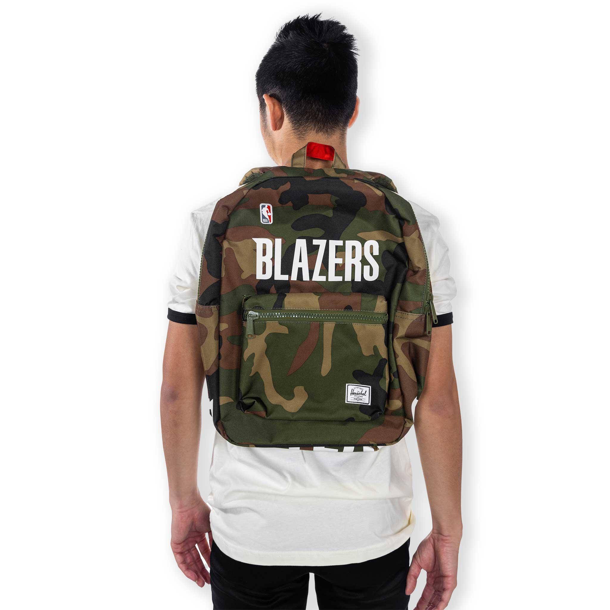 Portland Trail Blazers Herschel Camouflage Backpack - Rip City Clothing