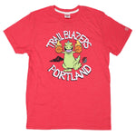 Portland Trail Blazers Homage Rugrats Red T-Shirt - Rip City Clothing