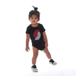 Portland Trail Blazers Infant's Pinwheel Logo Creeper - Rip City Clothing