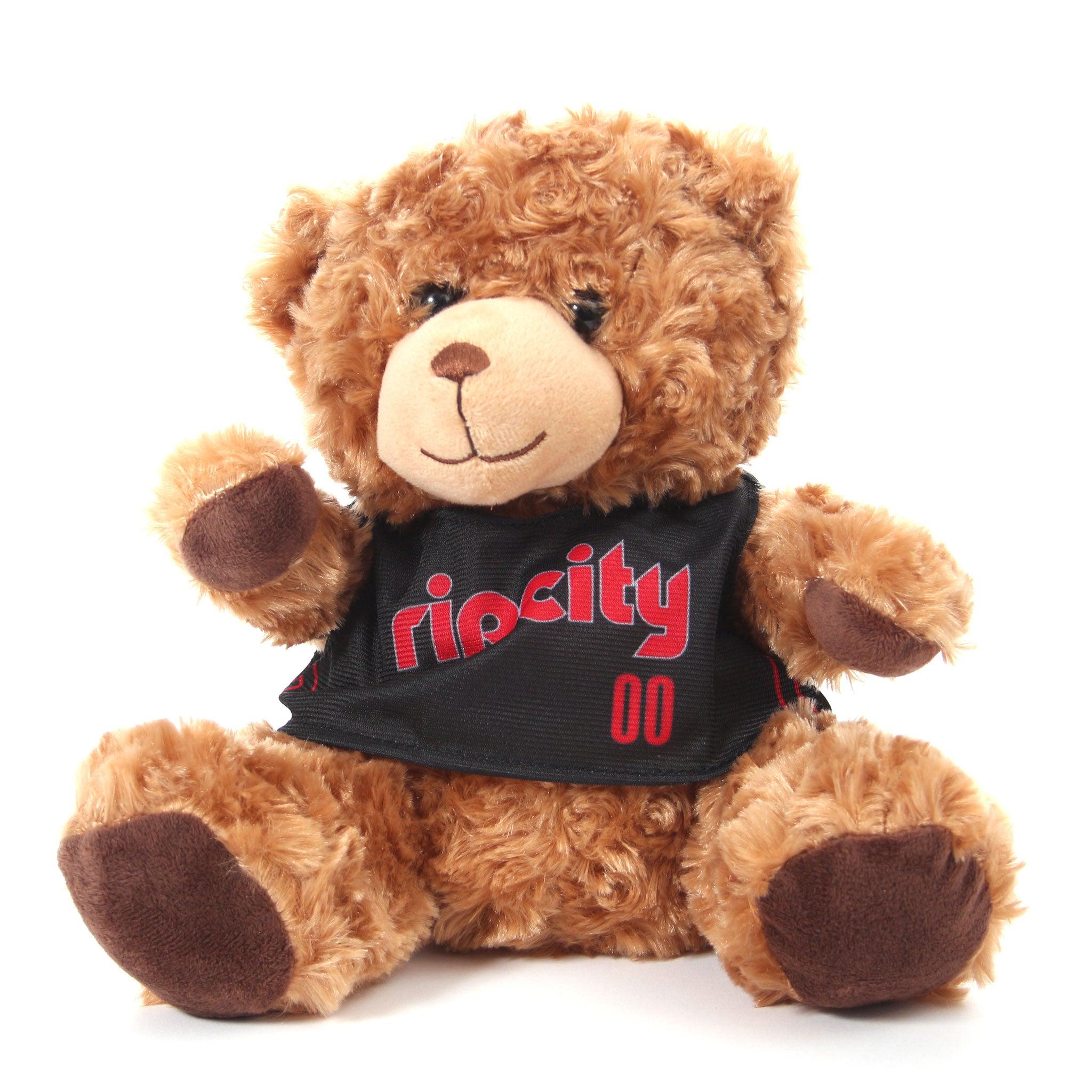 Portland Trail Blazers Jersey Bear Plushie - Rip City Clothing