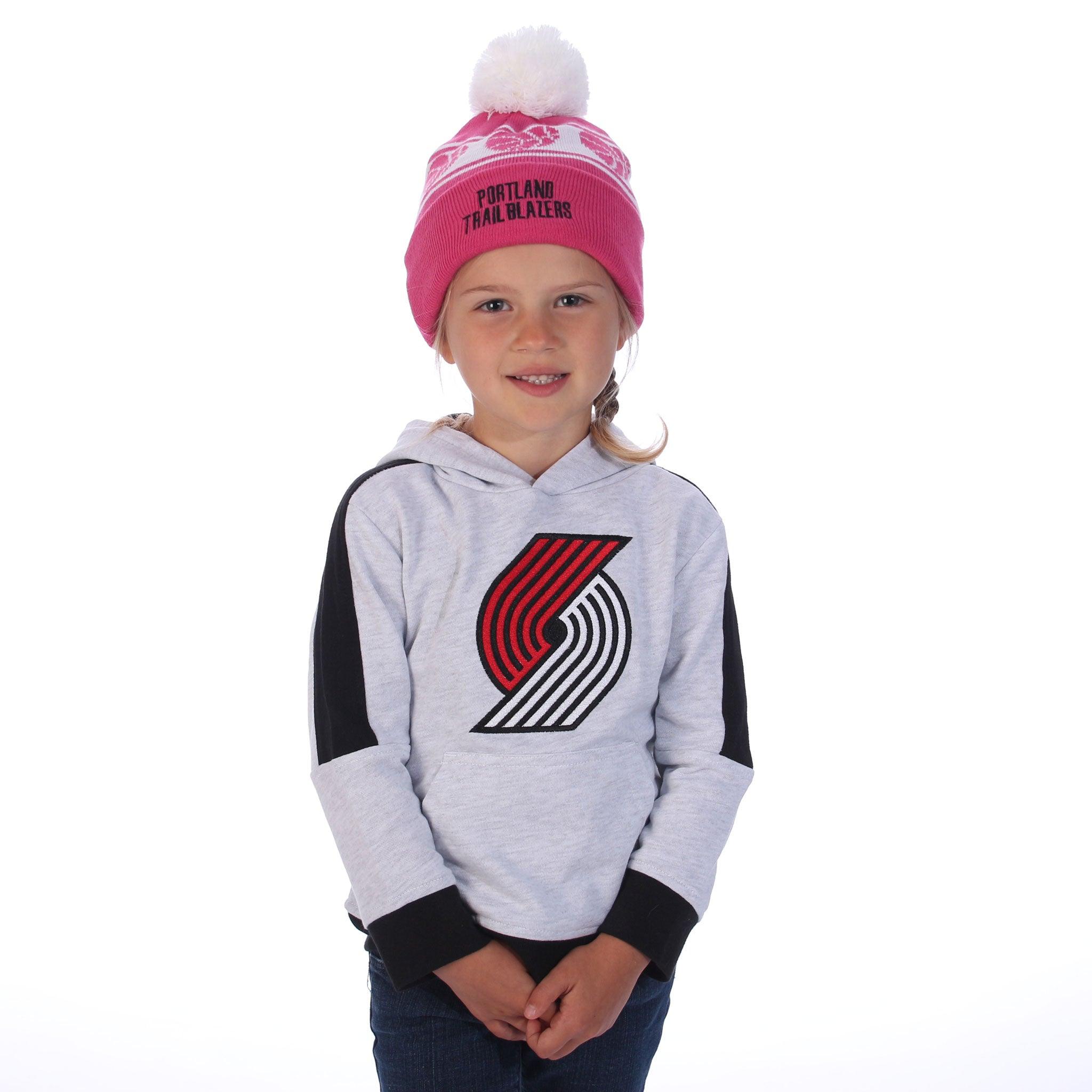 Portland Trail Blazers Lived In Kid's Gray Hoodie - Rip City Clothing