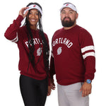 Portland Trail Blazers Maroon State Crew - S - 