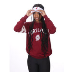 Portland Trail Blazers Maroon State Crew - S - 