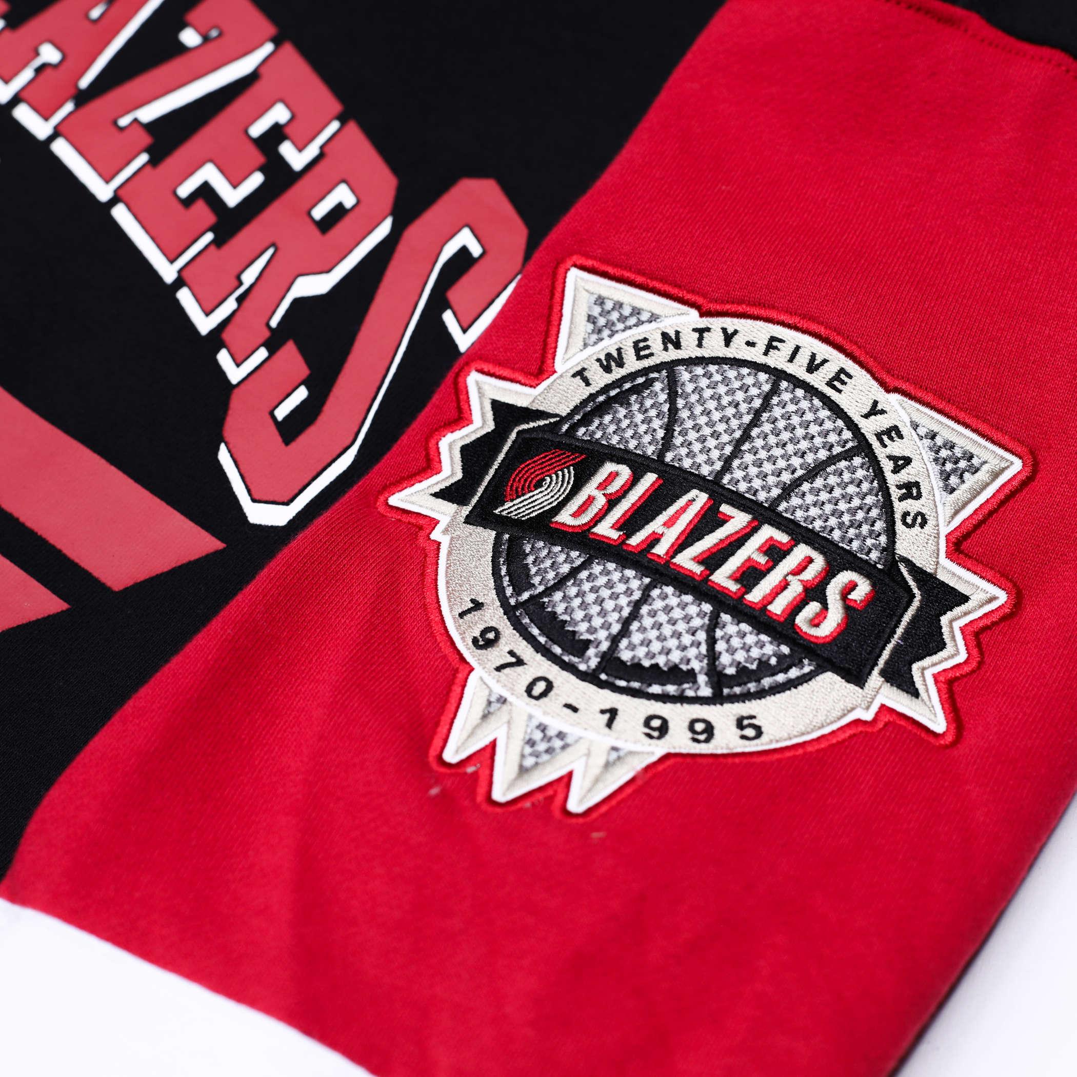 Portland Trail Blazers Mitchell & Ness All Over Crew 3.0 - Rip City Clothing