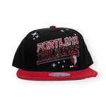 Portland Trail Blazers Mitchell & Ness Anime Script Snapback - Rip City Clothing