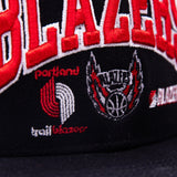 Portland Trail Blazers Mitchell & Ness Champ Stack Snapback - Rip City Clothing